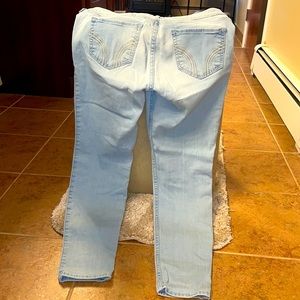 Hollister jeans light blue skinny size 9